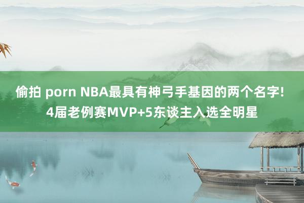 偷拍 porn NBA最具有神弓手基因的两个名字! 4届老例赛MVP+5东谈主入选全明星